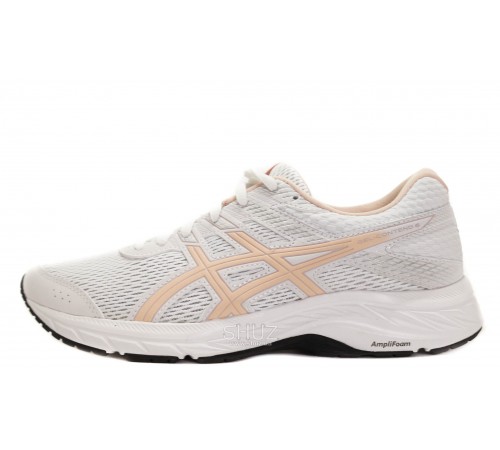 Кроссовки женские Asics c-1012A570-101 GEL-CONTEND 6 WHT/PNK W